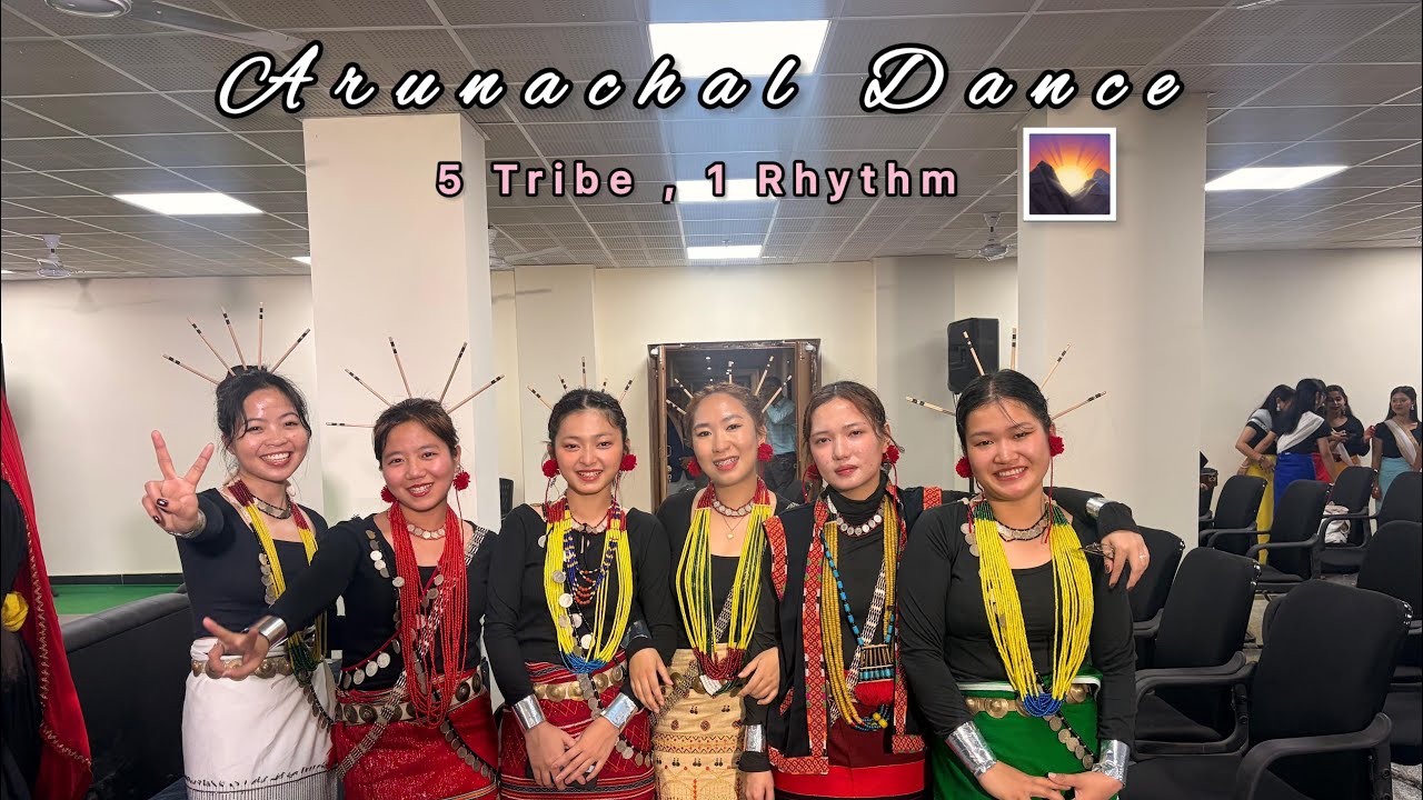 ARUNACHAL DANCE performance💕 (Tribal remix) 🔥| National One Health Workshop at 📍CoVSC Jalukie 
