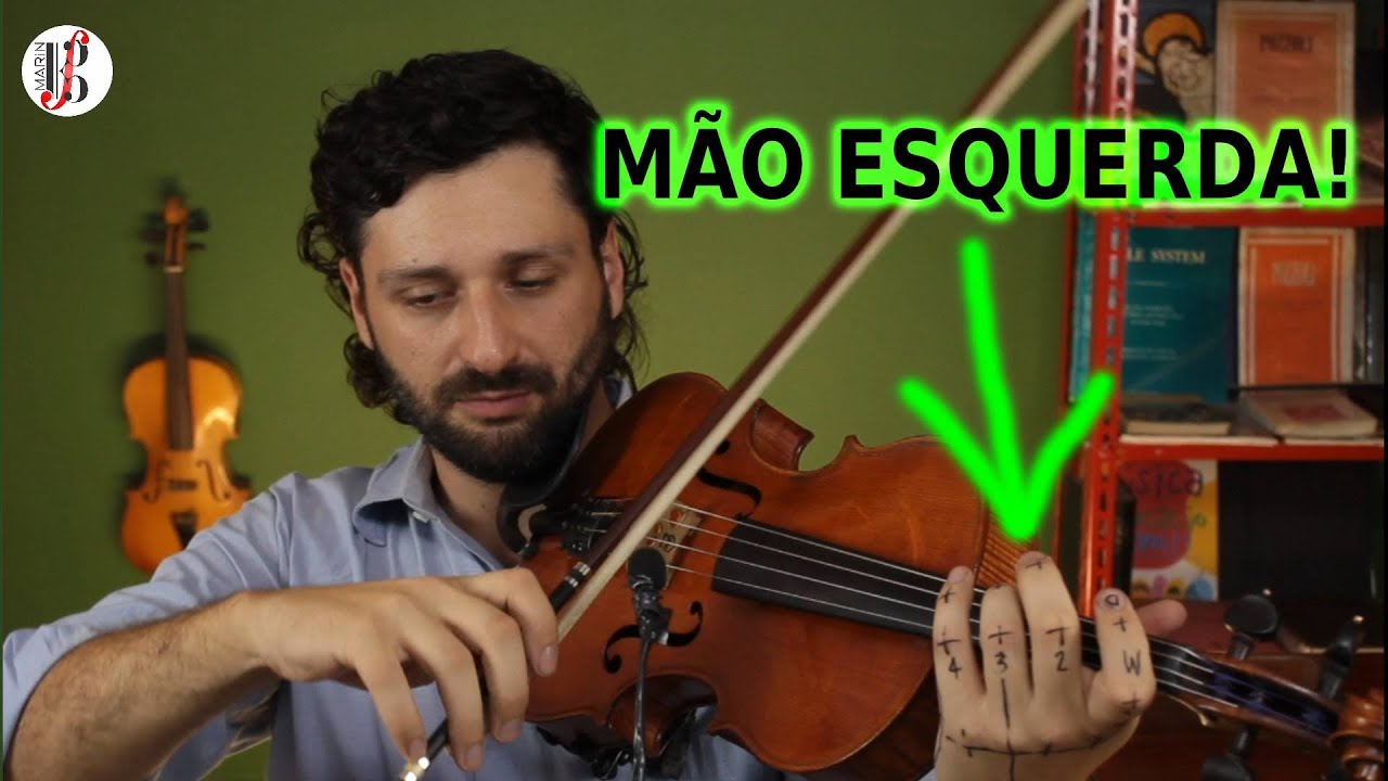 Mão esquerda: postura no violino e viola de arco, a fôrma de mão