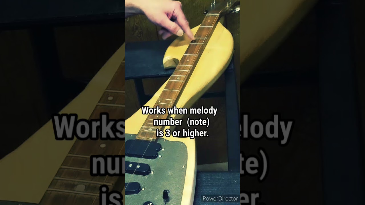 Play along with one finger! Song #3 