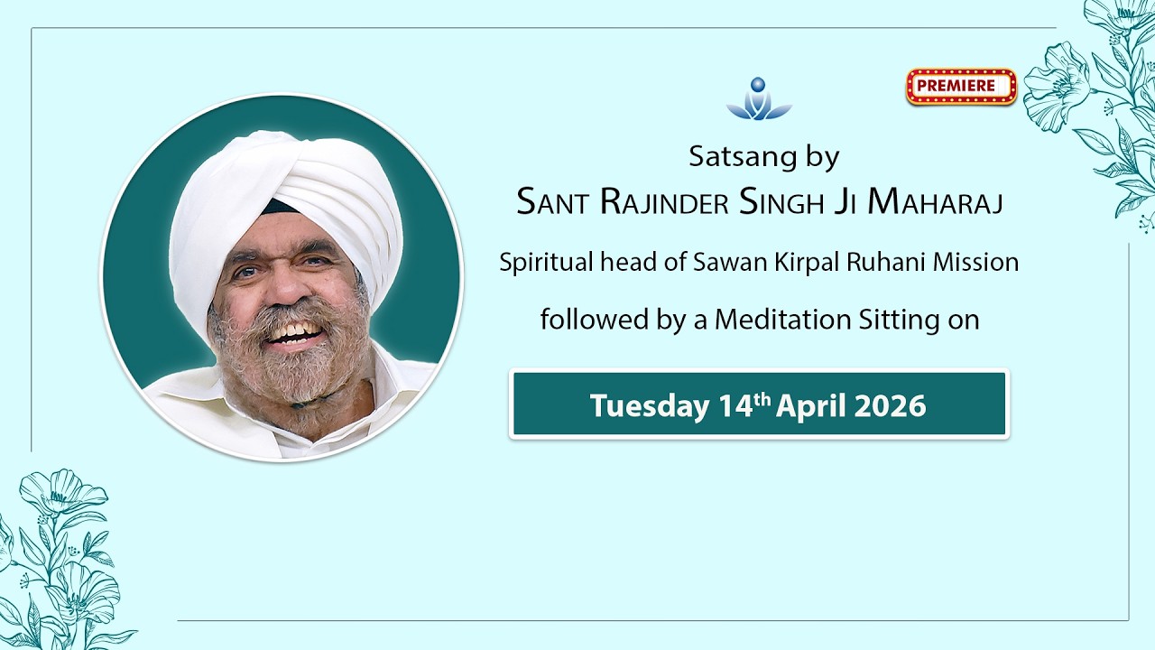 Satsang By Sant Rajinder Singh Ji Maharaj - Apr 14, 2026