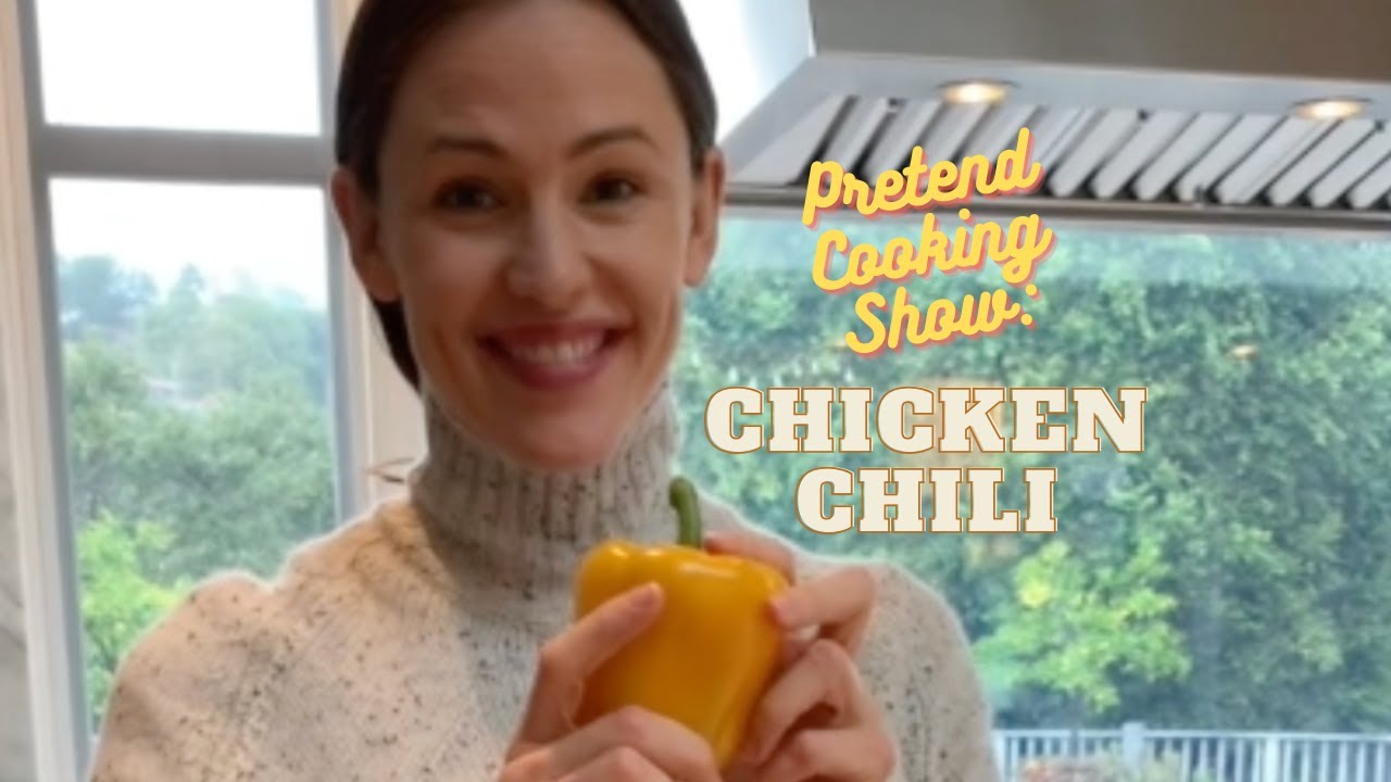 Pretend Cooking Show: Chicken Chili