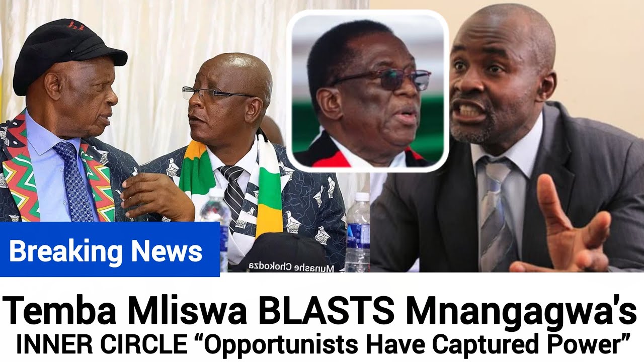 BREAKING,🇿🇼Temba Mliswa BLASTS Emmerson Mnangagwa&rsquo;S INNER CIRCLE  &ldquo;OPPORTUNISTS HAVE CAPTURED POWER&rdquo;