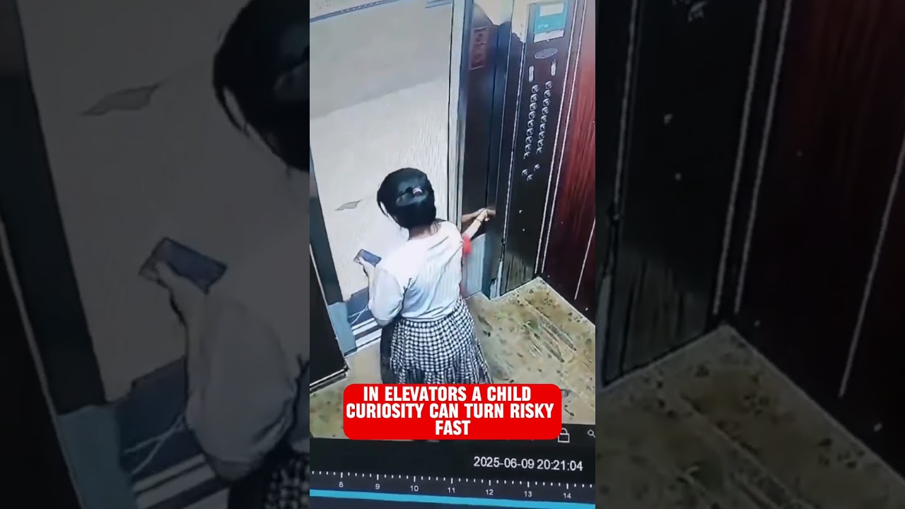 Keep Alert #shorts #ytshorts #lift #accident #kids #children #besafe #viralvideo #mobile #alert