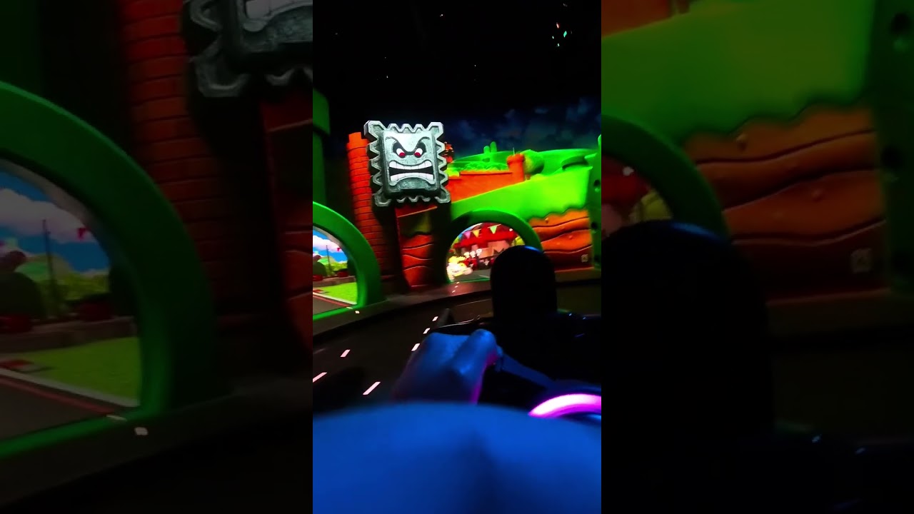 Nintendo world and mario cart ride