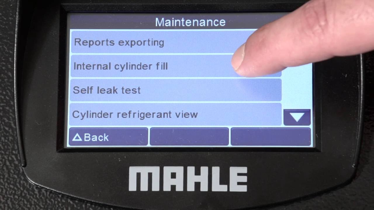 ACX1120H, ACX1150 & ACX1150H AC Service Machine Tutorial