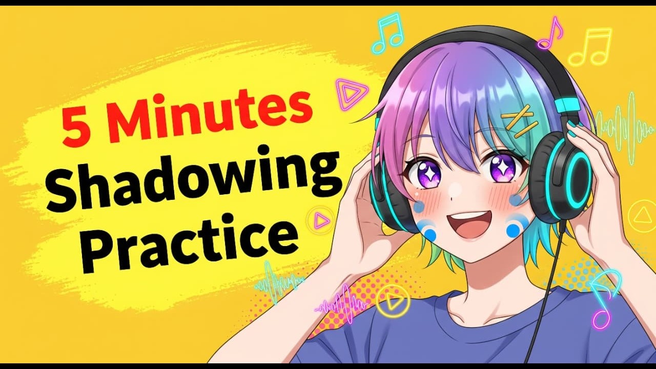 5 Minute Shadowing Practice | Sentences for Daily Use | Improve Speaking Skills with Shadowing |