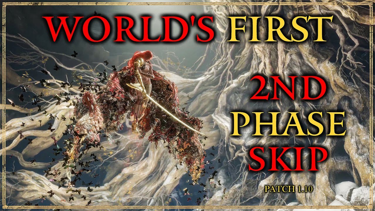 World's First: Malenia 2nd Phase Skip