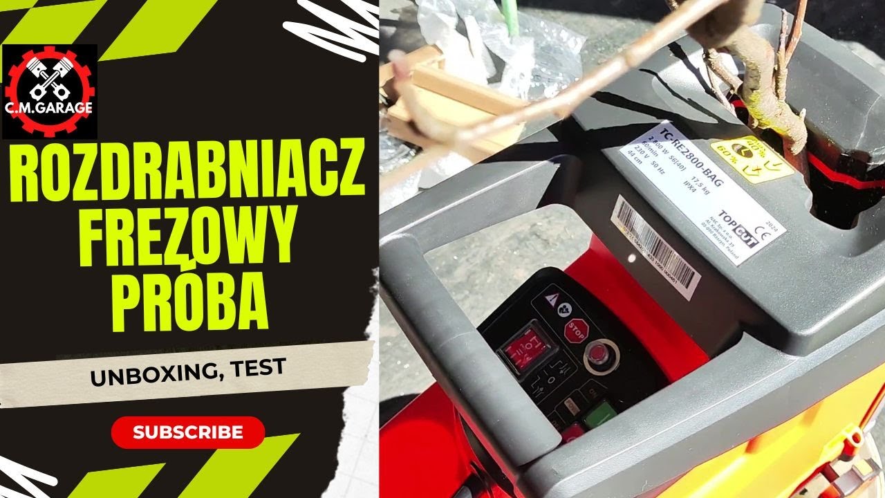 Rozdrabniacz Frezowy Do Gałęzi Top Cut, Nac, Najtańszy Na Allegro