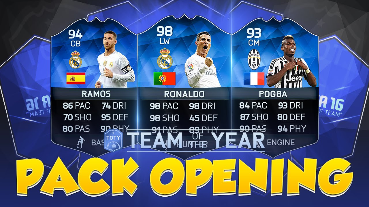 FIFA 16 TOTY PACK OPENING !