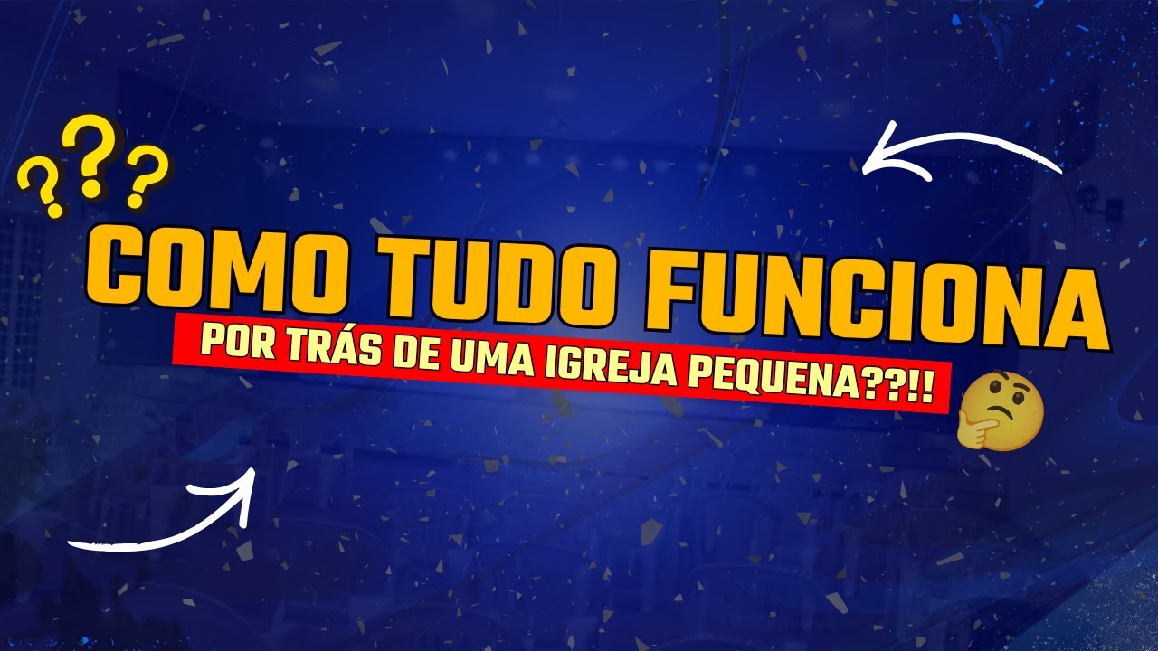 Como uma igreja pequena faz tudo gastando pouco (backstage real)