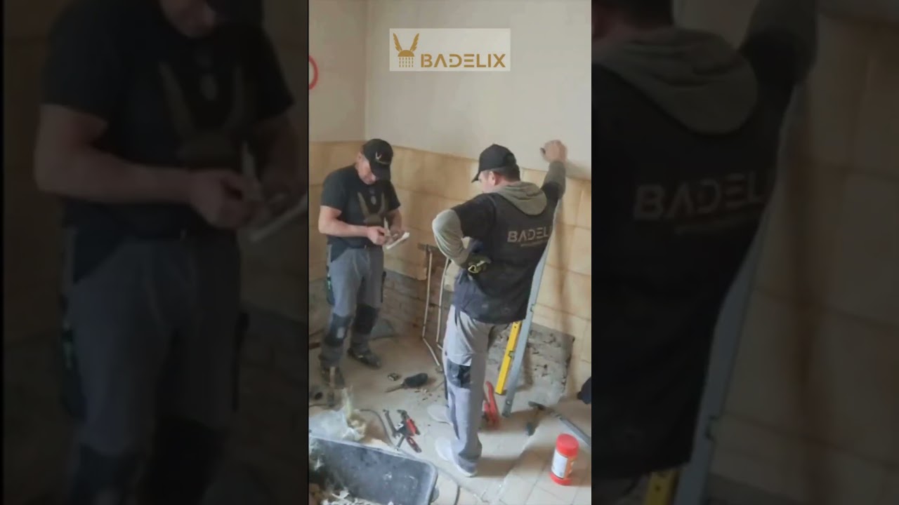 Badumbau in Rekordzeit: Von der Badewanne zur leicht begehbaren Dusche in unter 24 Stunden | BADELIX