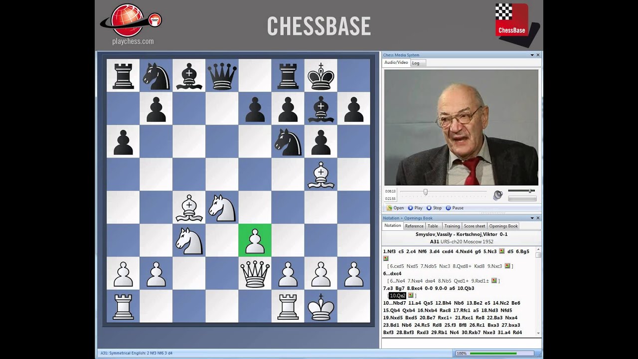 Viktor Korchnoi - My life for Chess Vol.1 - Game against Smyslov