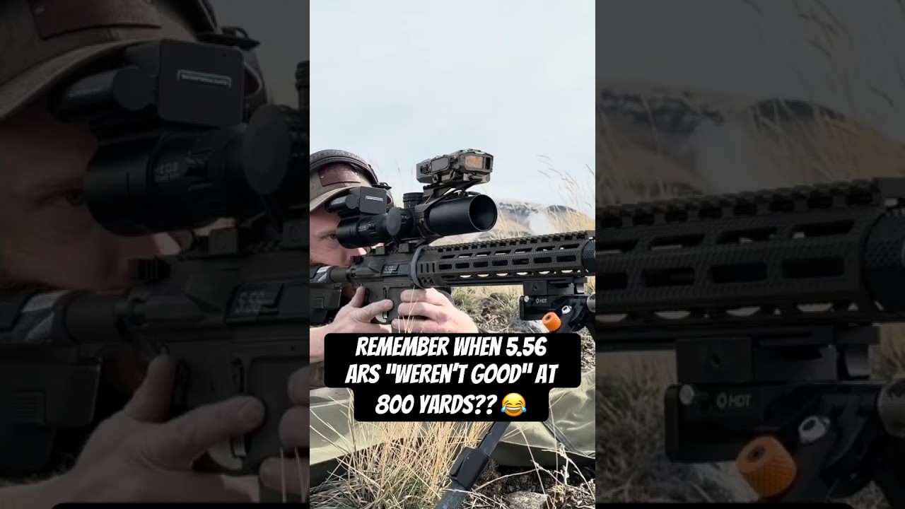 Говорят, что винтовки AR калибра 5.56 не способны стрелять на 800 ярдов&hellip;