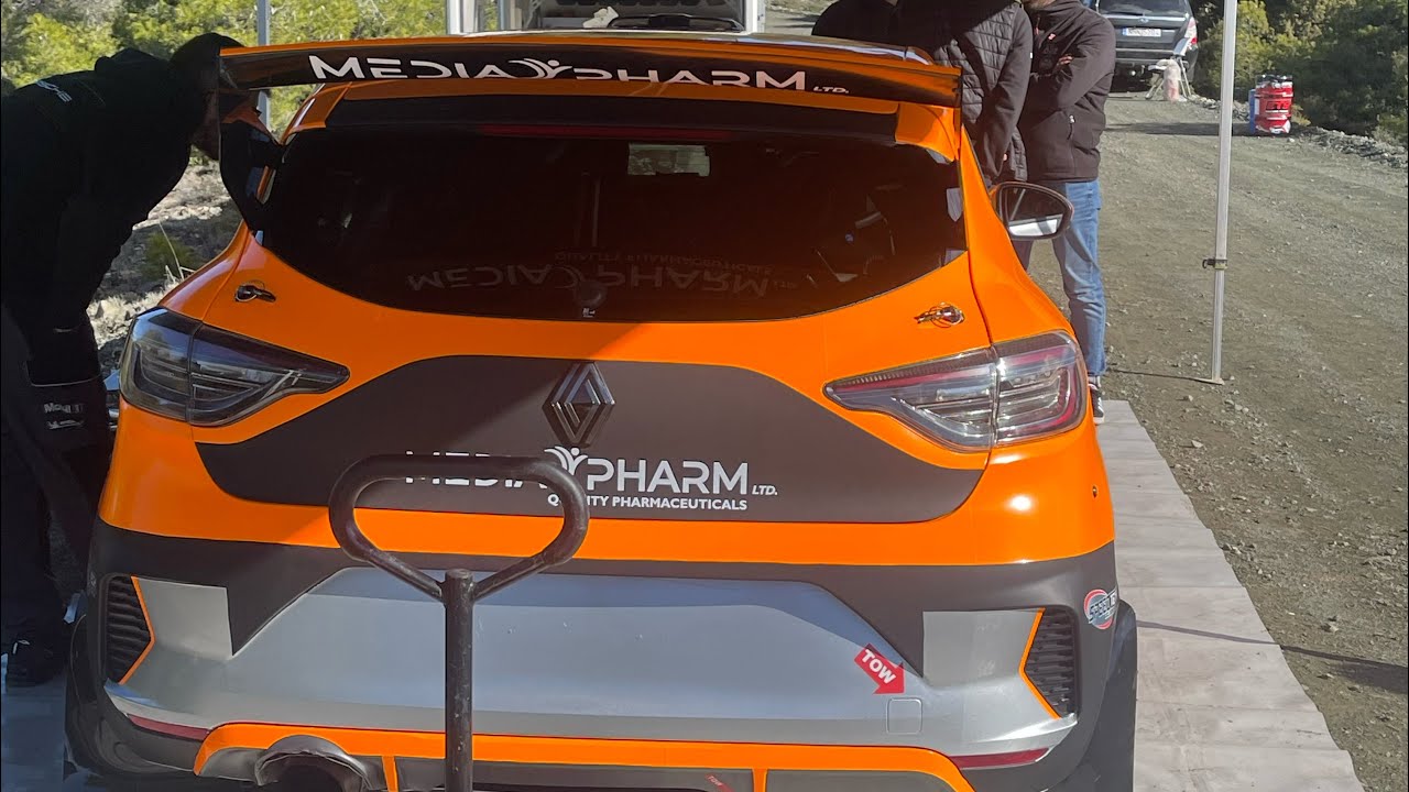 Test  Rally Season 2025 GREECE  Renault CLIO Rally3 & Peugeot 208Rally 4