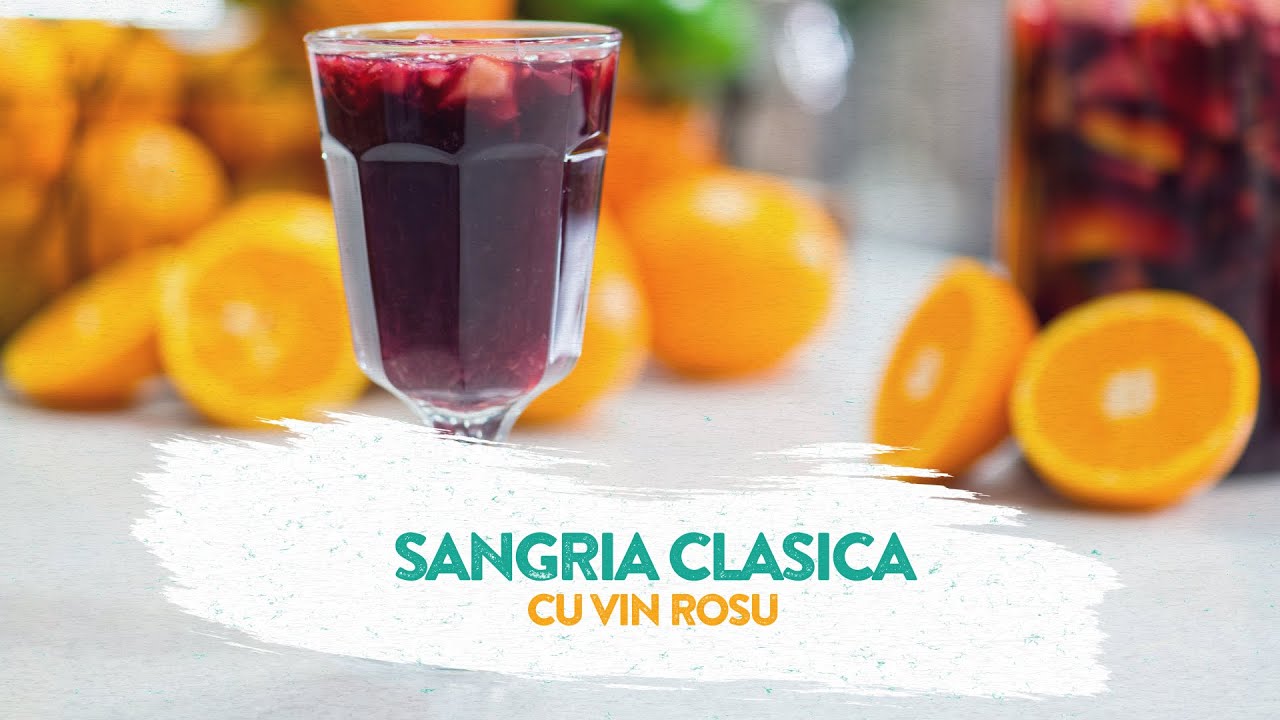 Reteta - Sangria cu vin rosu