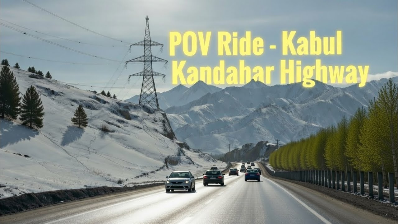 Extreme Snow Drive on Kabul–Kandahar Highway ❄️ | Real POV Afghanistan 🇦🇫 2026 