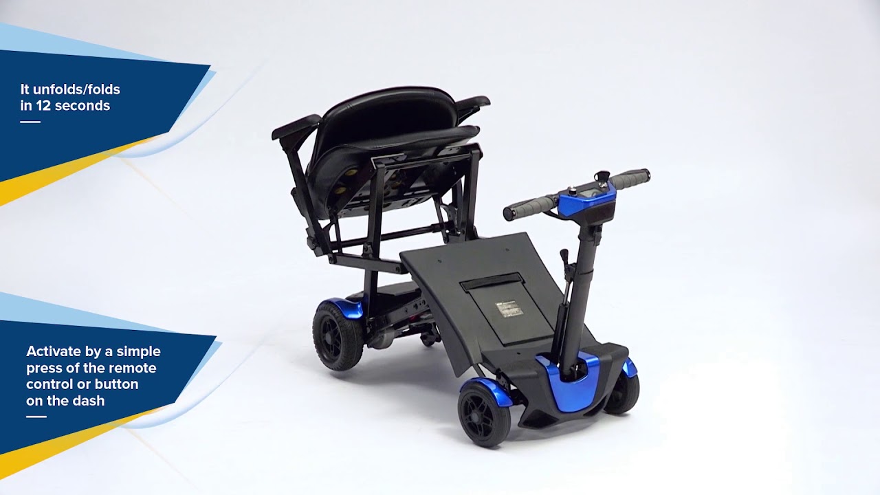 Drive Auto Folding 4 Wheeled Scooter