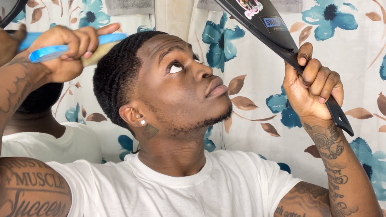 HOW TO PROPERLY MIRROR BRUSH 360 WAVES FOR BETTER CONNECTIONS || COARSE HAIR