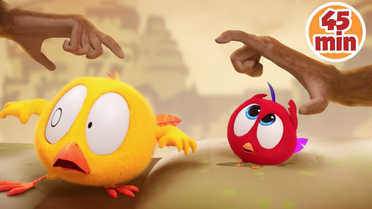 Где Чики? 🐥 | Чики | Чики играет в прятки с озорной обезьянкой! | Лучшие серии на русском языке