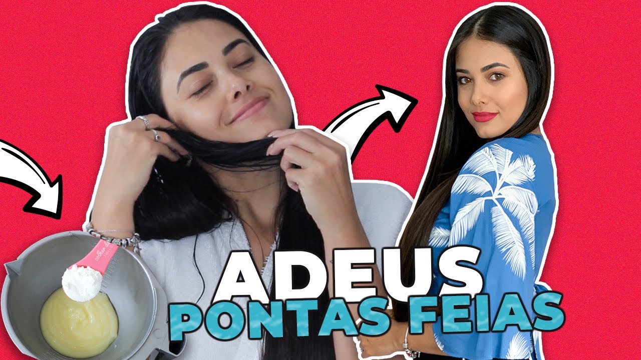 ESSA RECEITA CASEIRA IRÁ TE SURPREENDER! SALVA AS PONTAS DO CABELO