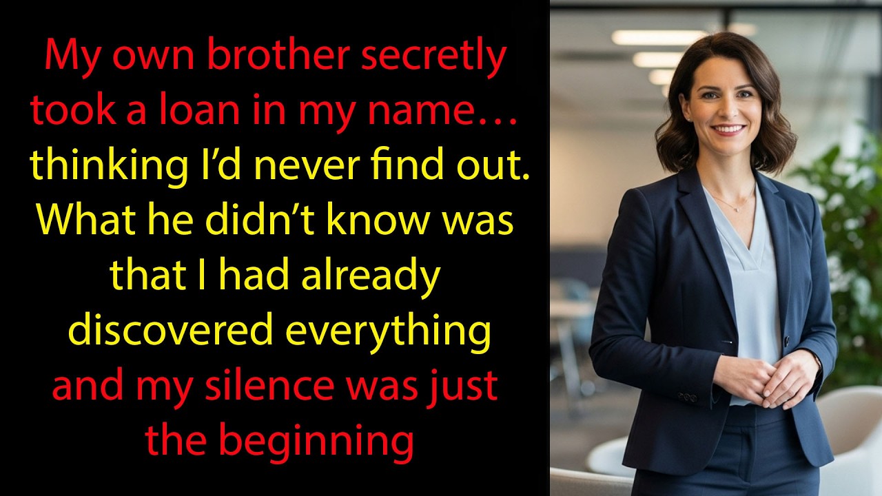 My Brother Secretly Took a Loan in My Name… But He Never Expected What I Did Next