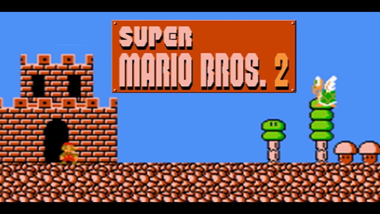 Super Mario Bros 2: The Lost Levels (Japan) (1986) (Nintendo Family Computer)
