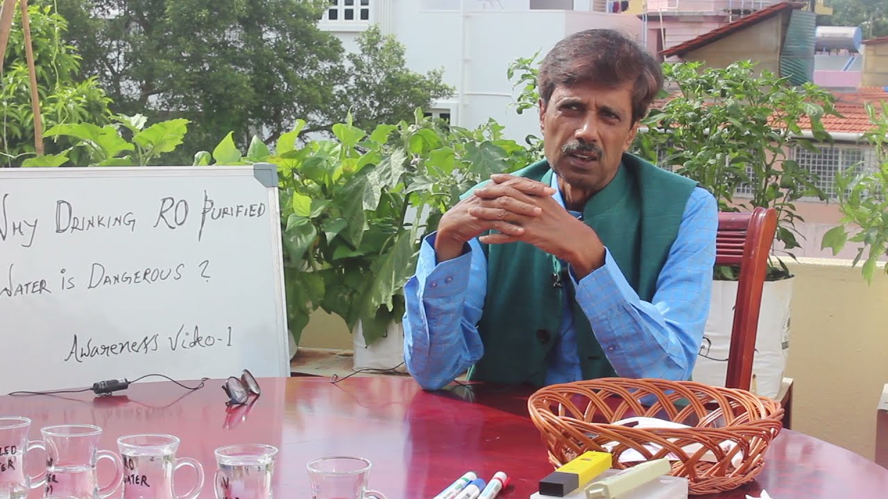 1. Drinking RO Water is dangerous to Health