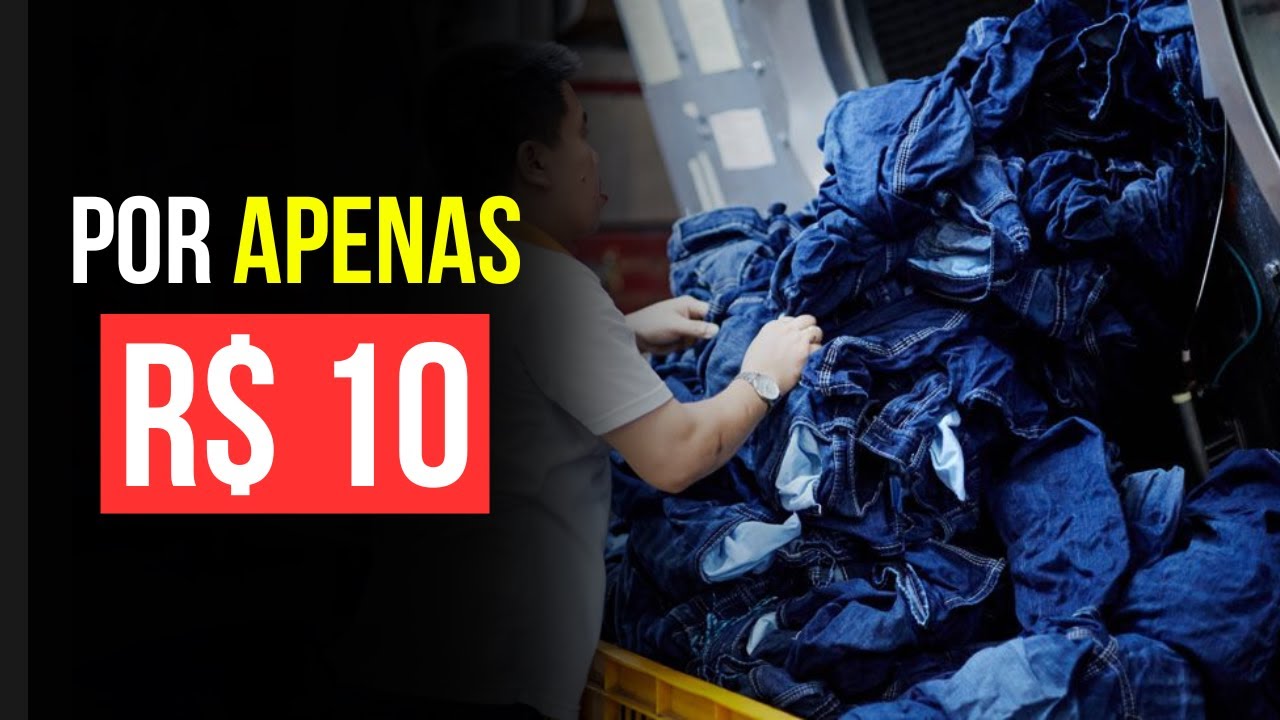 ⛔CHEGA DE COMPRAR JEANS CARO! DESCUBRA A FONTE DO JEANS NO BRÁS