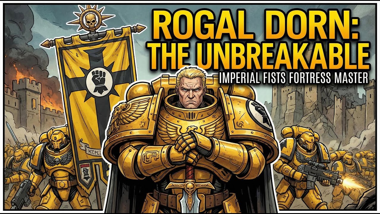 Why Did Rogal Dorn Build the Imperium’s Strongest Fortress? (Imperial Fists Lore)
