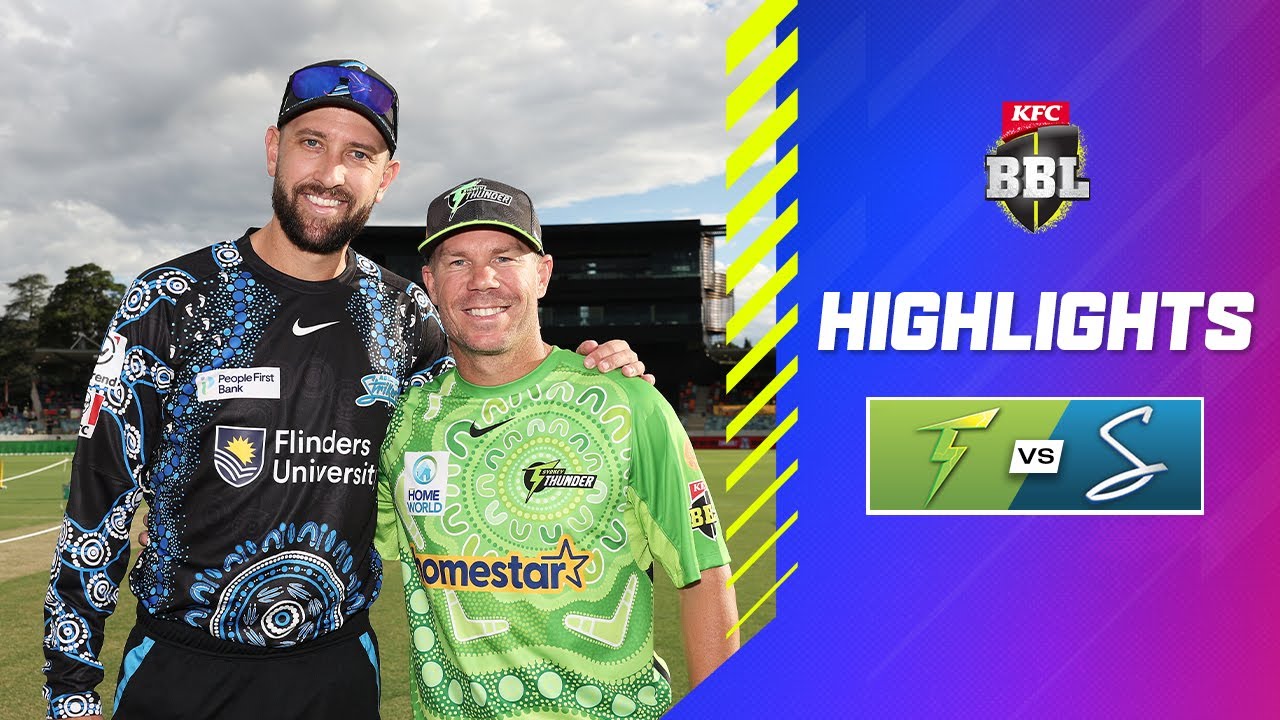 Sydney Thunder v Adelaide Strikers Match Highlights | #BBL14