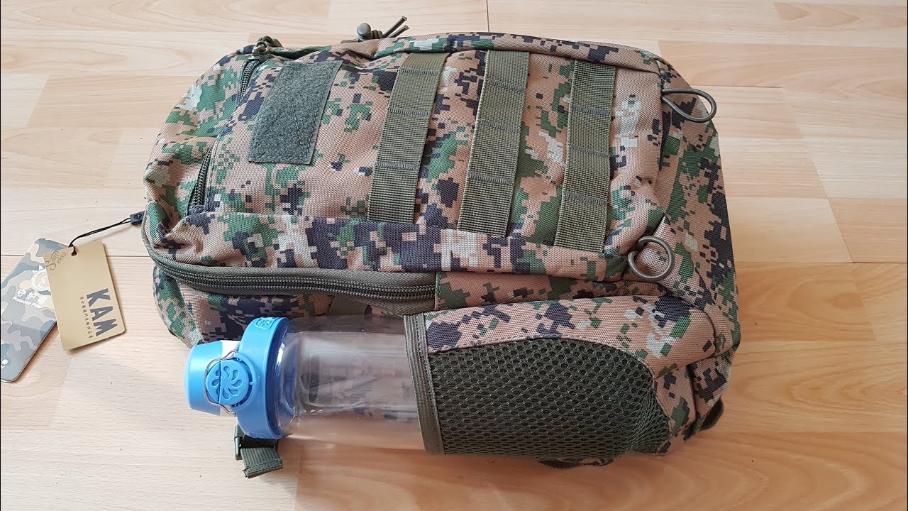 Protector Plus 12L Backpack With MARPAT Camouflage, From ebay