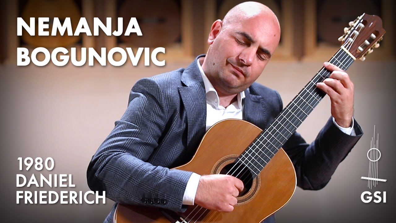 Nemanja Bogunovic performs his piece 