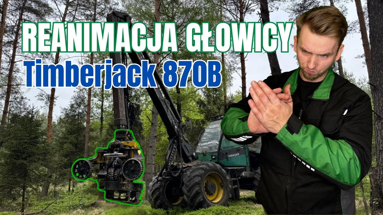 Reanimacja głowicy w harwesterze Timberjack 870B