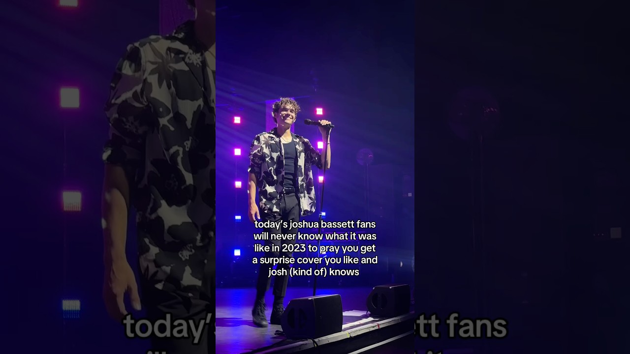 Joshua Bassett Sign of the Times ugh #joshuabassett #joshuatbassett #concert #harrystyles #cover