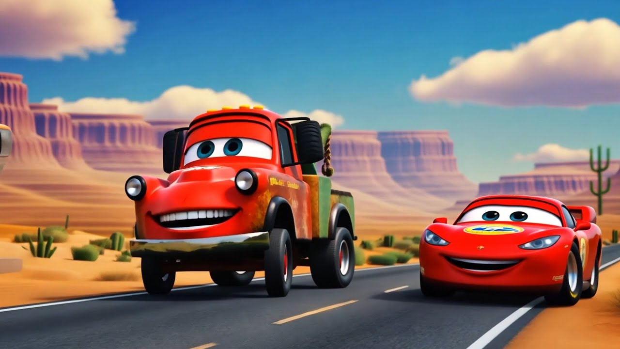 Lightning McQueen's Best Friend Moments - Pixar Cars remake