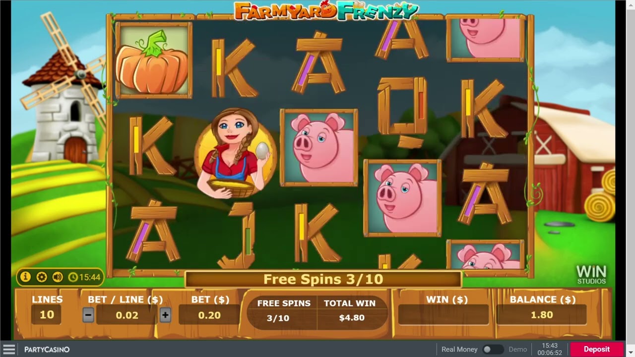 Solid Free Spin Online Casino win Farm Yard Frenzy