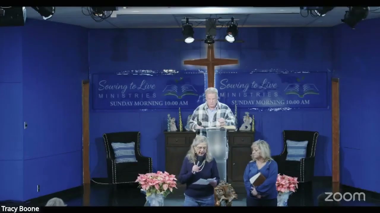 Sowing to Live Ministries - Sunday Community Fellowship - 1/11/26