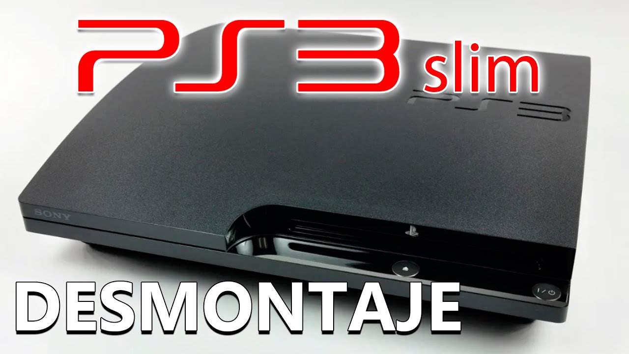 COMO ABRIR LA PS3 SLIM // DESMONTAJE COMPLETO