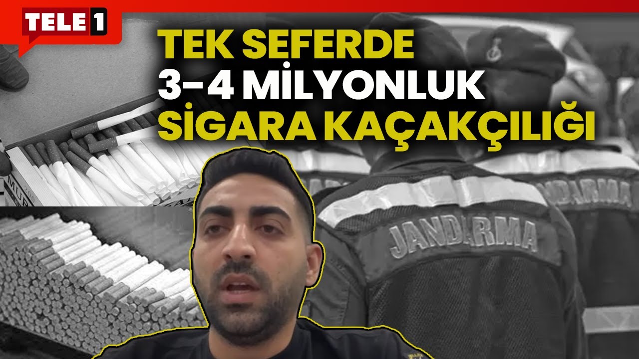 Uzman Çavuş Ali Mert Jandarmanın Sigara Kaçaklığının Tüm Detaylarını Tele1'de Anlatıyor!