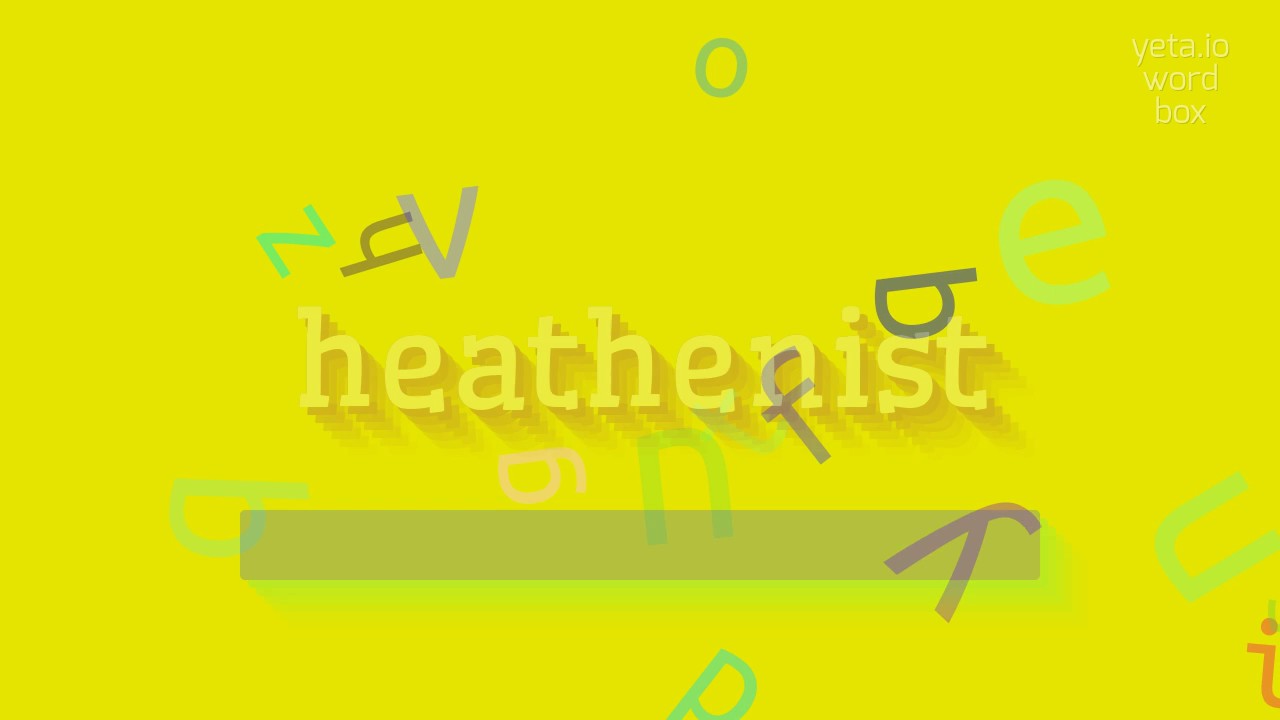 ЯЗЫЧНИК - КАК ЭТО ПРОИЗНОШАЕТСЯ?  #язычник (HEATHENIST - HOW TO PRONOUNCE IT? #heathe