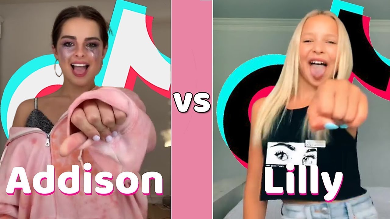 Addison Rae Vs Lilly Ketchman TikTok Dance Mashup August 2020