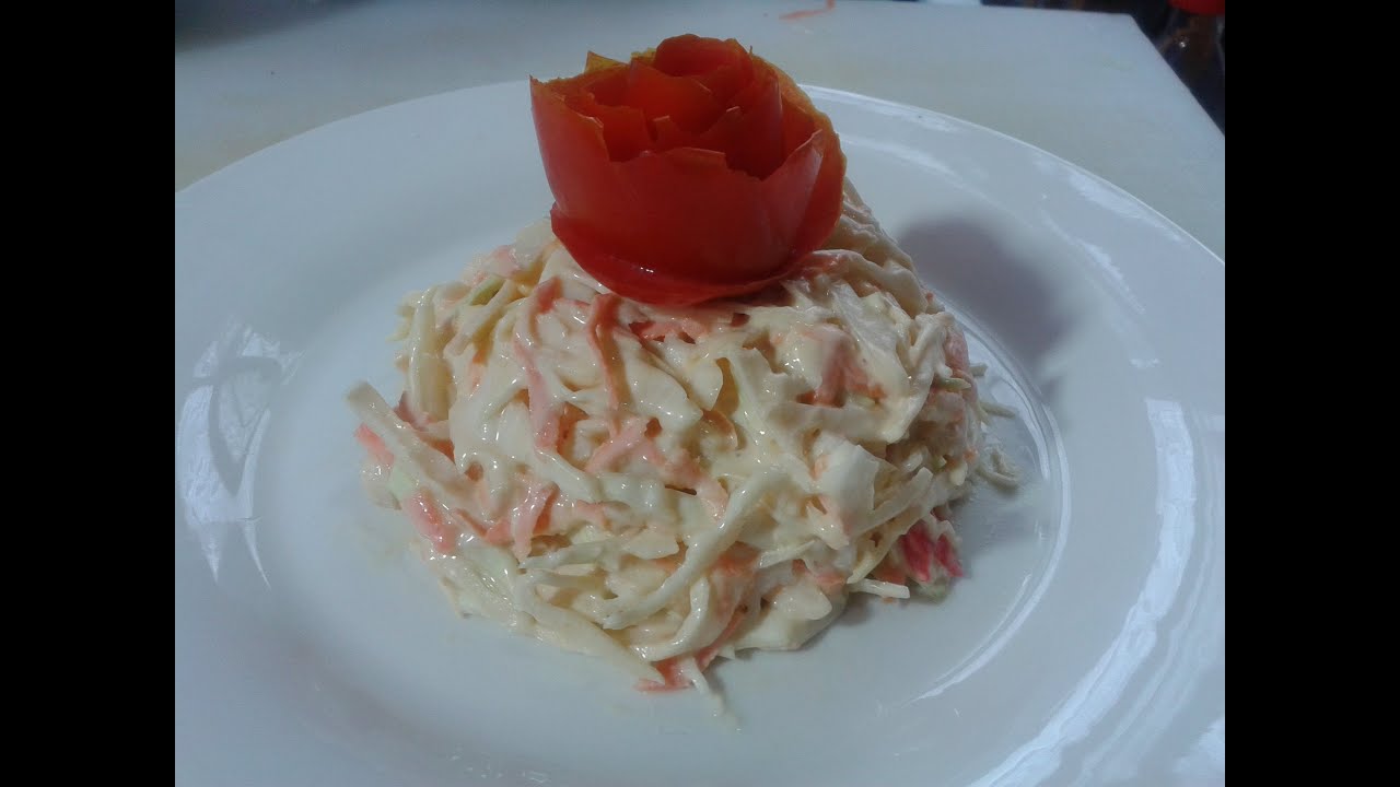 SURIMI, Ensalada de surimi, Recetas con surimi
