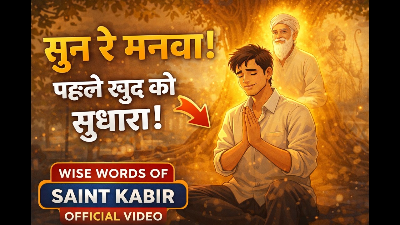 “बुरा जो देखन मैं चला, बुरा न मिलिया कोय…” #kabirbhajan #doha #devotional #indianfolk