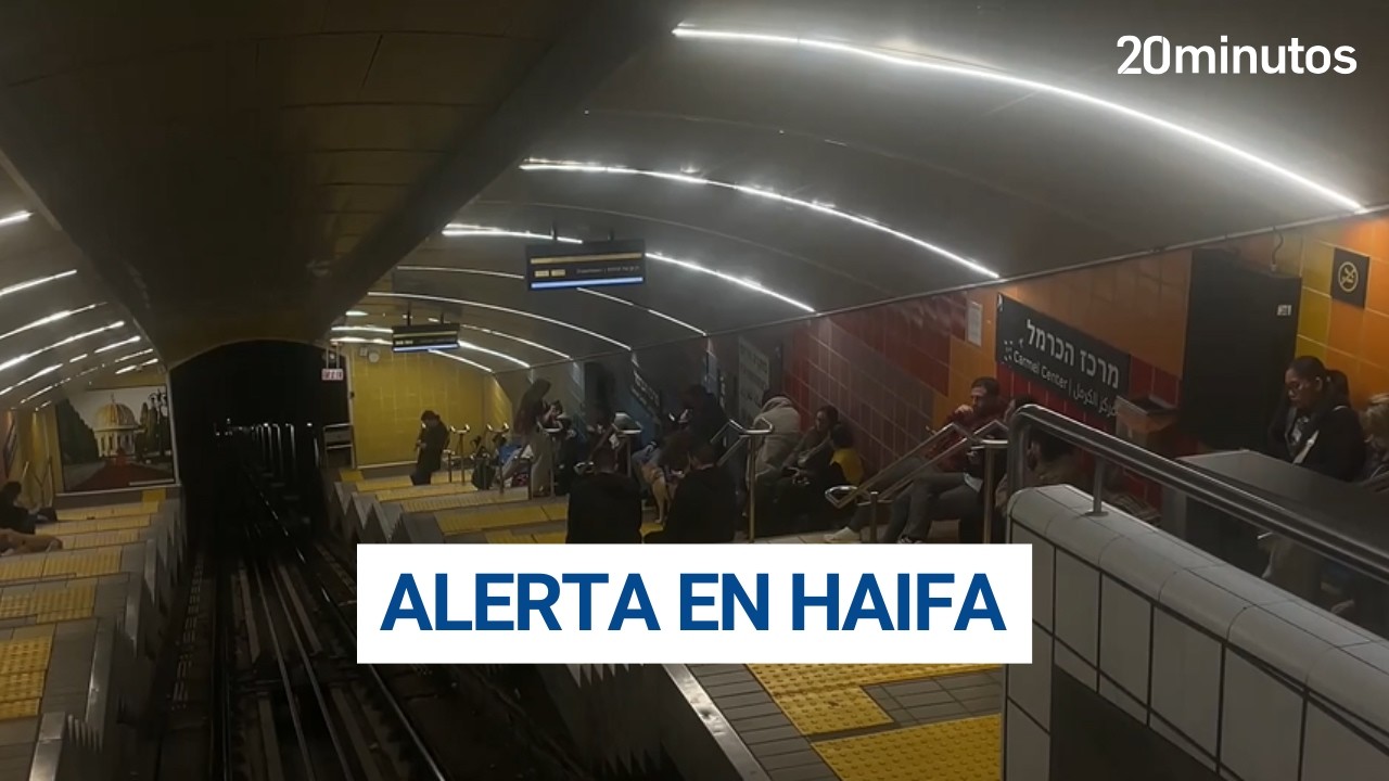 CIVILES se REFUGIAN en HAIFA por ALERTA DE MISILES