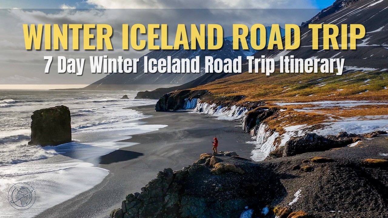 Iceland Winter Travel 7 Day Itinerary EPIC Campervan Road Trip