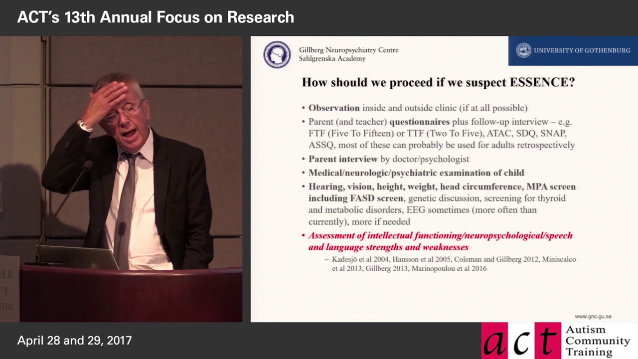 ESSENCE* Part 5 – Early Recognition of ASD and Associated Disorders Can Lead to Better Outcomes