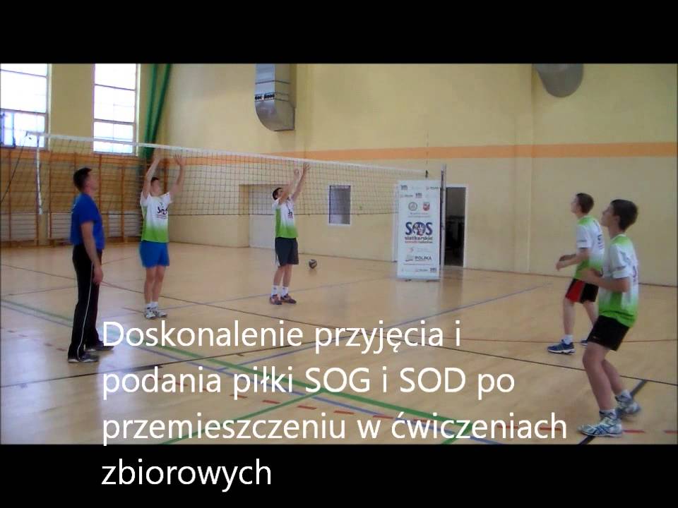 Doskonalenie przyjęcia i podania piłki SOG i SOD po przemieszczeniu