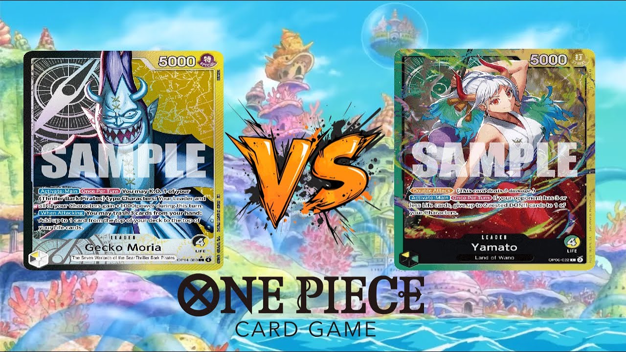OP14 LOCALS GAMEPLAY ROUND 1 - BY GECKO MORIA VS GY YAMATO