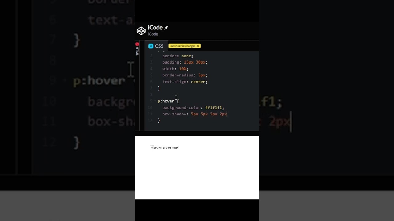 Cool simple hover effect using HTML & CSS