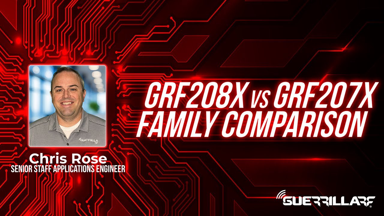 GRF208X and GRF207X Family Comparison